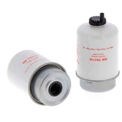 159-6102 Υδραυλικό φίλτρο καυσίμου P551424 SN 70110 για τα εξαρτήματα κινητήρων φορτηγών 84*84*155mm