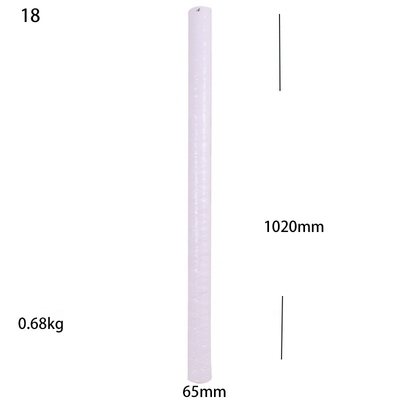 Προσαρμοσμένο και ελαφρύ 2 kg HYDWELL PP Melt Blown Filter Element για διήθηση