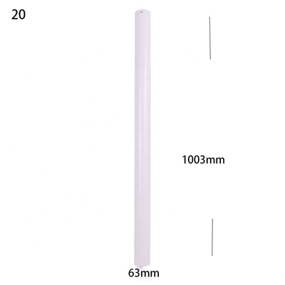 0.4 kg PP Φιλτράρισμα νερού με λιώσιμο φυσίγγιο Υδροβόλο εφοδιασμός 20 40 60 ιντσών Μέσο φίλτρο