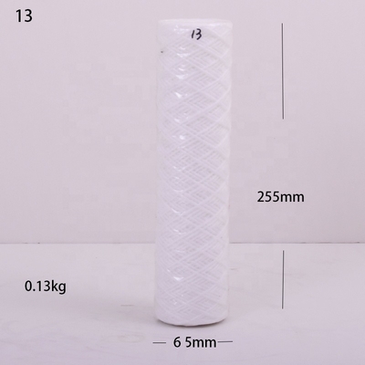65*255mm Βιομηχανικό φίλτρο νερού Νάιλον Διάτρωμα Διάτρου Διάτρου Αποπλήρωσης Ελαστικό φίλτρο