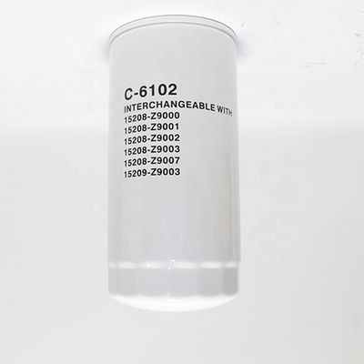 Μέρη κινητήρα φορτηγού C-6102 Ελκυστικό φίλτρο λιπαντικού πετρελαίου με προηγμένη τεχνολογία φίλτρωσης