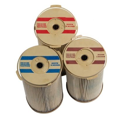 Χαρτί φίλτρου διαχωριστή καυσίμου/νερού για 2020PM Excavator TractorsS Engine Parts 2020PM-OR